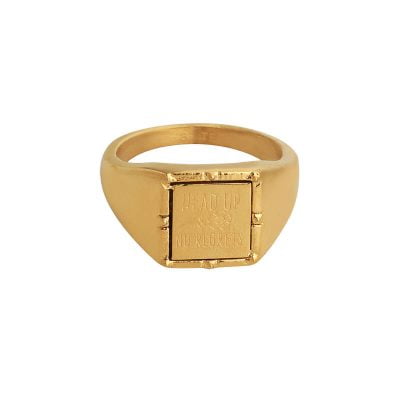 Head Up Ring — Zilver