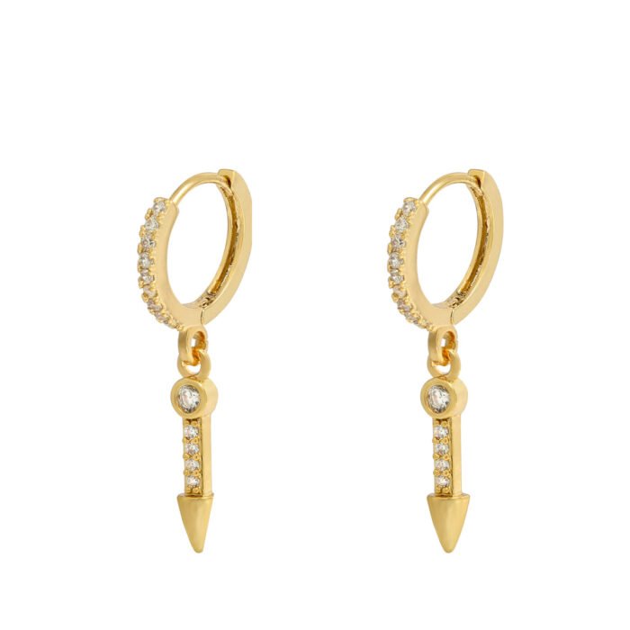 Arrow Rhinestones Earrings