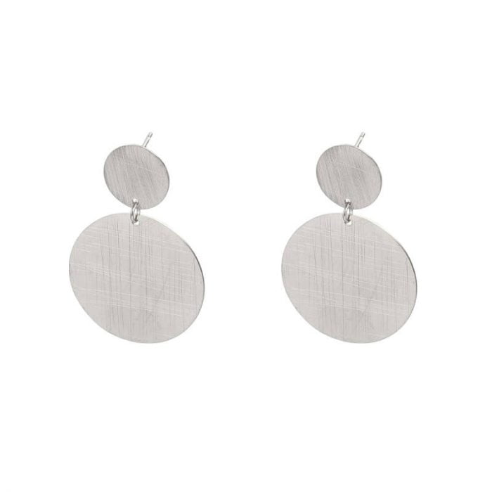 Circulism Earrings — Zilver