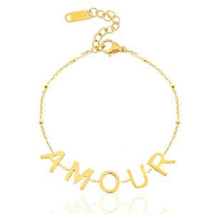 Amour Bracelet — Goud
