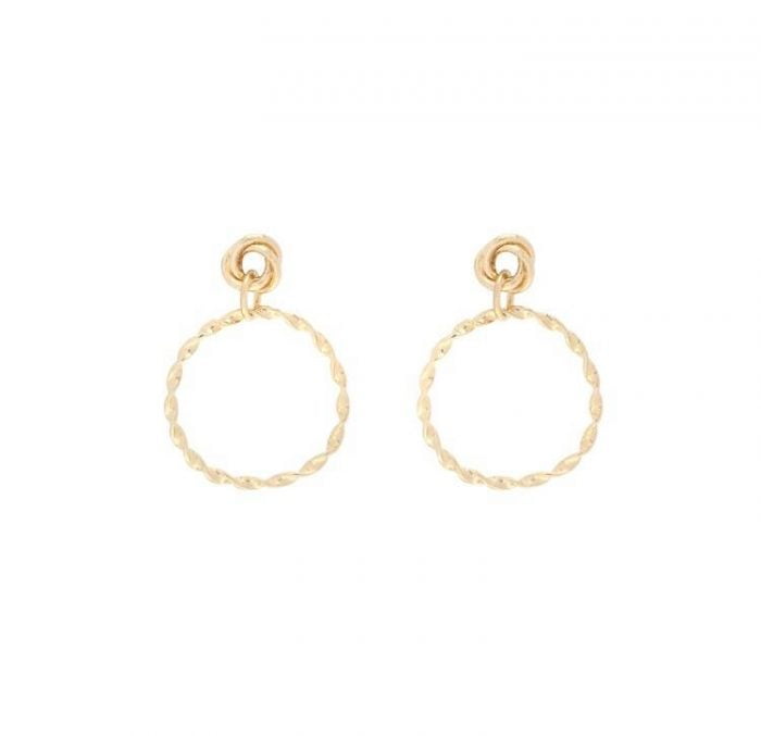 This Hoop Is Mine Earrings — Goud