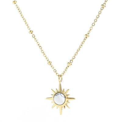 Marmer Gold Necklace