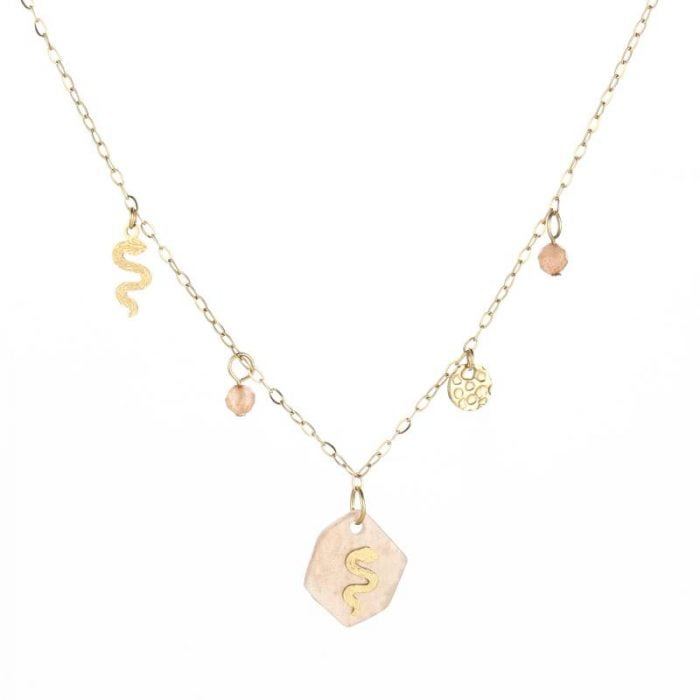 Multiple Necklace — Geel