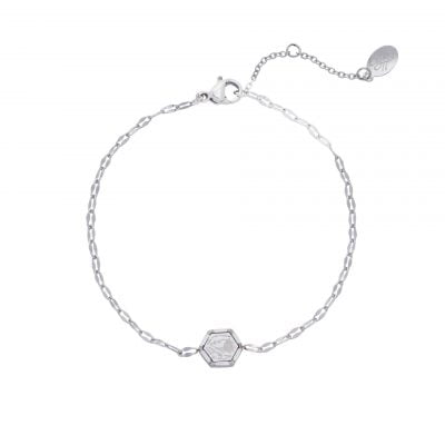 The Wolf Bracelet zilver