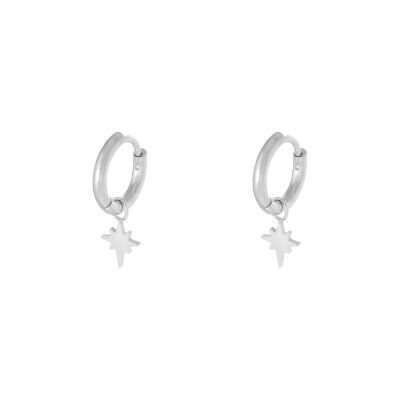 spark earrings zilver