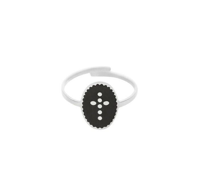 Dots Cross Ring
