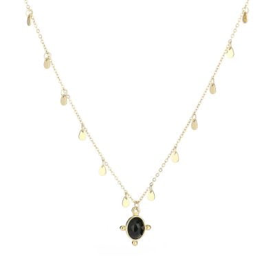 Coins and Stones Necklace