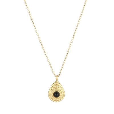 Oval Dot Necklace