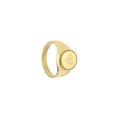 Zegel Hart Ring