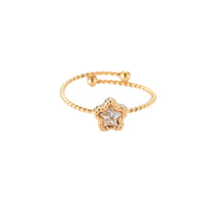 Crystal Star Ring
