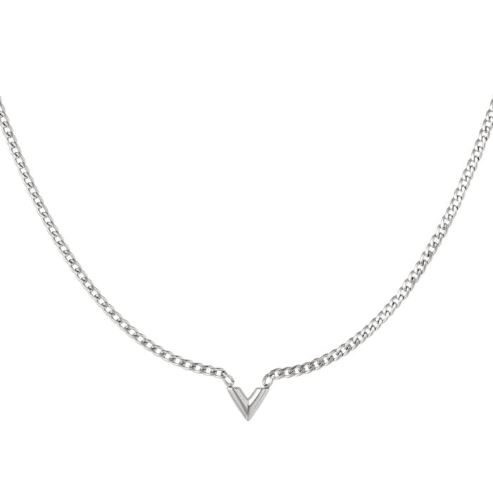 Letter V Ketting - Afbeelding 2