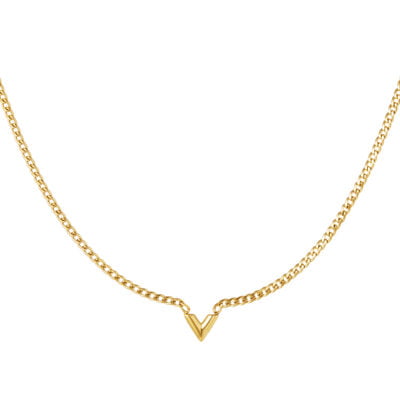 Letter V Ketting